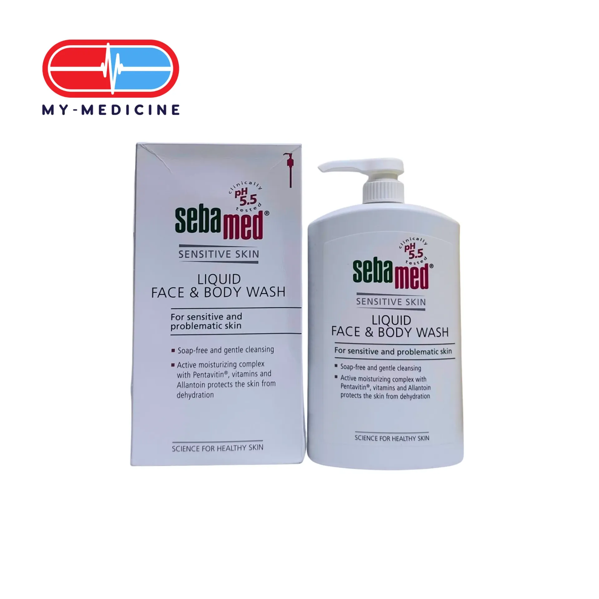 Sebamed Liquid Face & Body Wash 1000ml