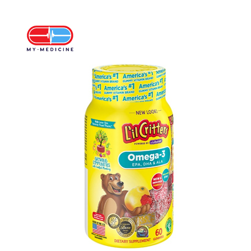 L'il Critters Omega-3 (60 Gummies)