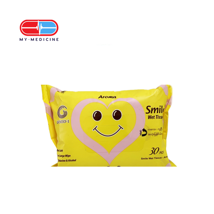 Smile Wipe Tissue 30's (Aroma)