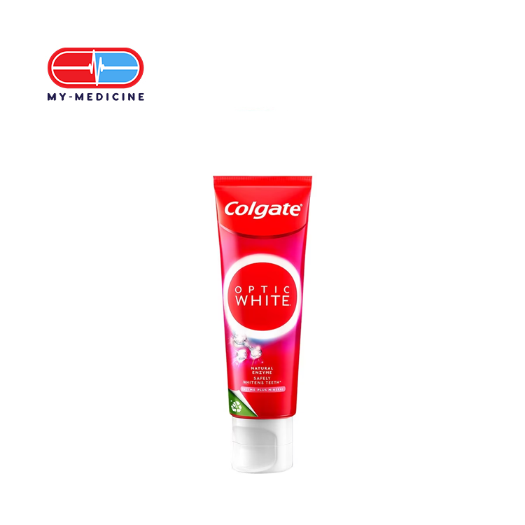 Colgate Optic White Natural Enzyme Enzyme Plus Mineral  80g