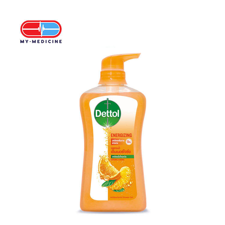 Dettol Energizing Satsuma and Orange Antibacterial Shower Gel 500 ml