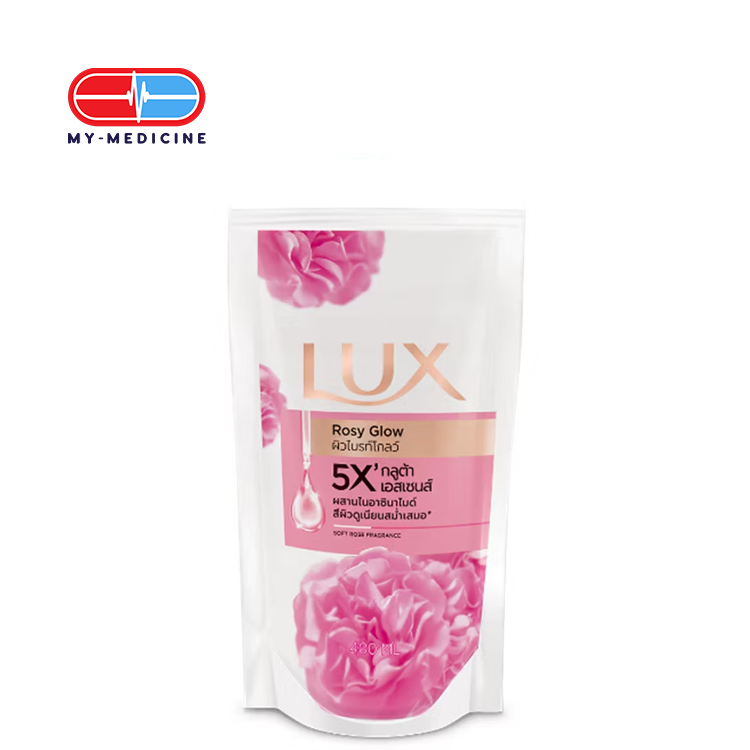 Lux Body Wash Refilll 400 ml (Rosy Glow)