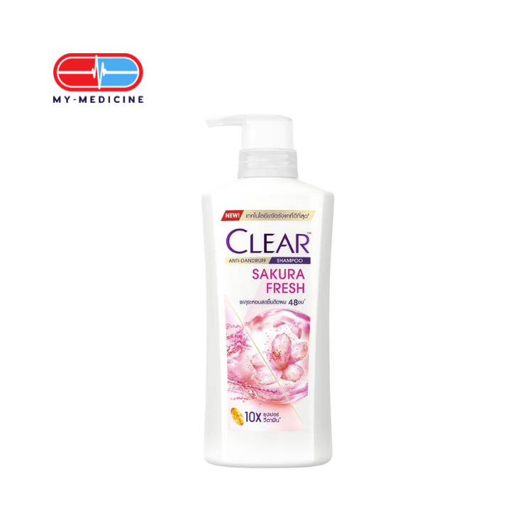 Clear Anti-Dandruff Sakura Fresh Shampoo 370ml