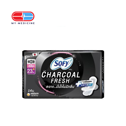 [CP140106] Sofy Charcoal Fresh Sanitary Pad 23cm